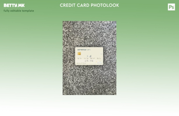 Модерен стил на предниот шаблон за фотографски изглед на виза картичка на САД Co